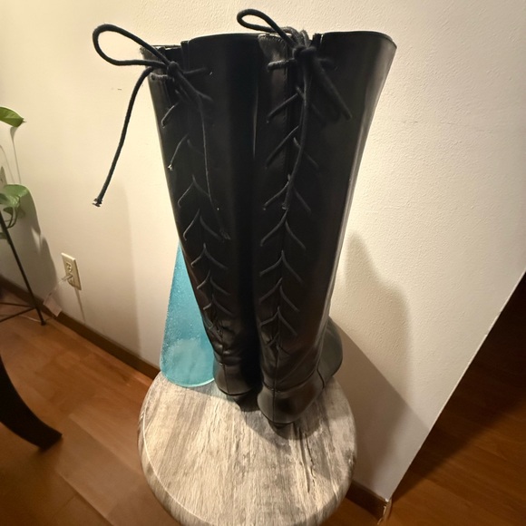 VINTAGE SUDINI BLAC CALF BOOTS! - Picture 2 of 9